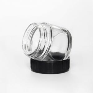 フェイスクリーム包装用のチャイルドプルーフキャップ付き透明チャイルドレジスタントガラス瓶
      - Safecare