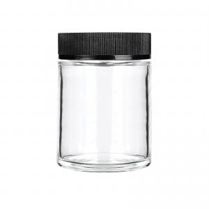 チャイルドプルーフキャップ付き乾燥ハーブヘンプ包装子供耐性ガラス瓶  - Safecare