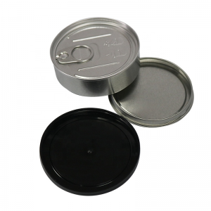 売れ筋ハンドプレス密封金属ボックス3.5グラムイージーリングプルブリキ缶
  - Safecare