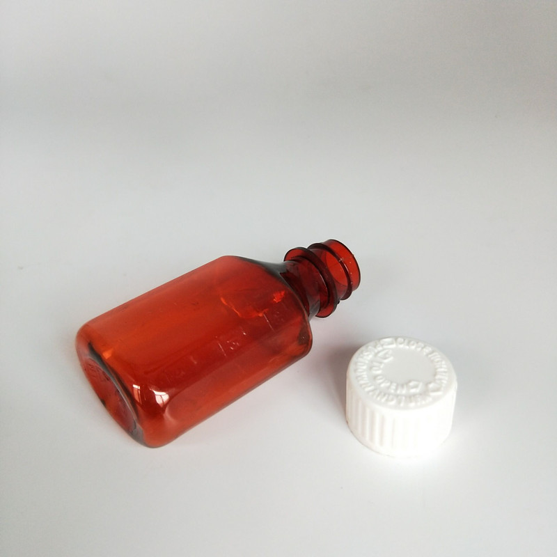 1オンス30mlペットプラスチック液体シロップ楕円ボトル
